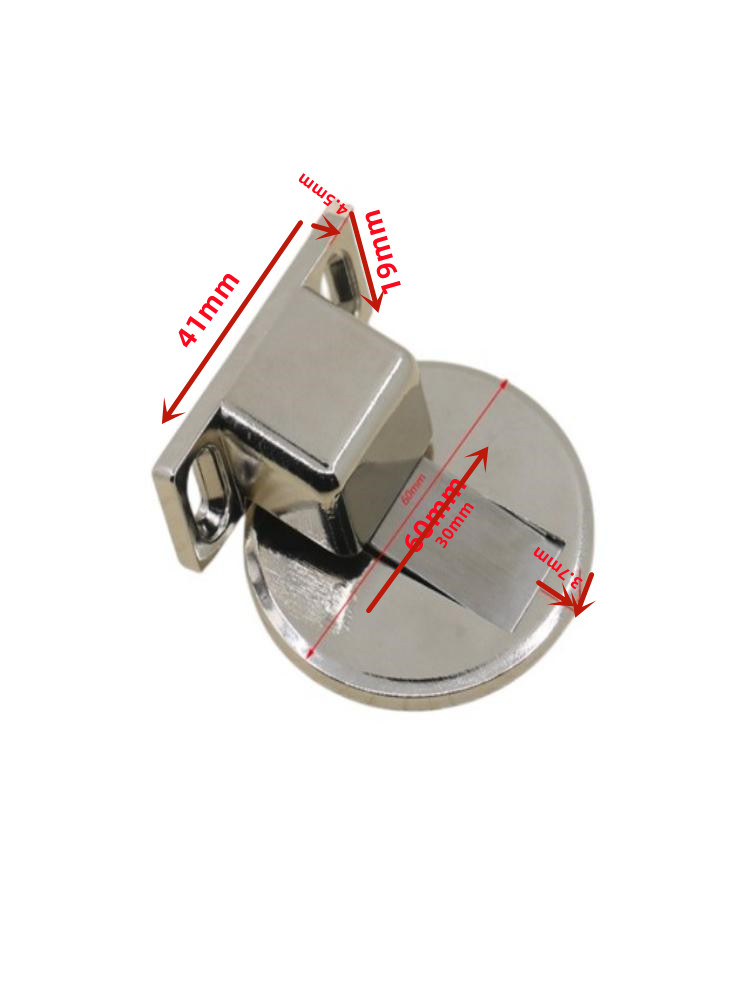 神冈卧室门磁吸免打孔隐藏式地吸墙吸门碰门吸强磁防撞自粘式门吸 - 图3