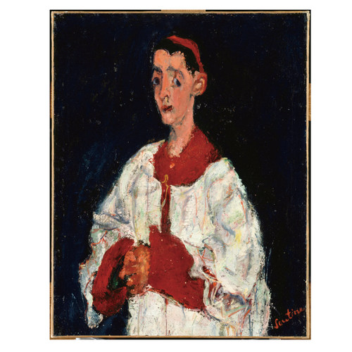 法国 柴姆 苏丁 Chaim Soutine 人物油画 表现主义绘画电子图素材 - 图2