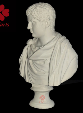 hcarts迷你小树脂石膏罗马皇帝