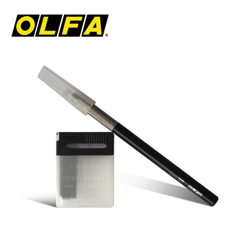 大黑笔刀日本OLFA进口LTD-09 雕刻刀 橡皮章纸艺32.8°手工工具 - 图0