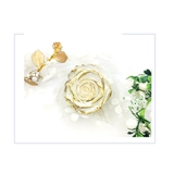 Eternal Life Flower DioRoseamor Platinum Rose Head Golden Made Wedding Complete Boxer Новый год весенний фестиваль