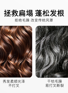 吹卷发接口风罩便携式伸缩风罩