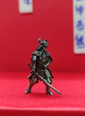 斜刀武士古代兵人玩具模型桌面游戏战棋子摆件军事手办