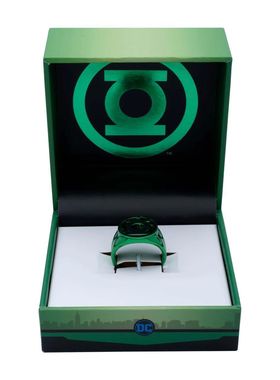 新款高版本DC绿灯侠全彩绿图章印章戒指复仇者联盟个性霸气指环介