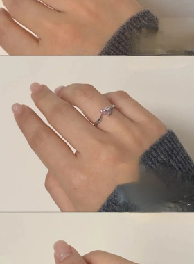 新款韩国简约高级粉丝应援SEVENTEEN克拉10周年应援戒指