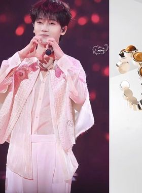 高品质新款蒋敦豪同款戒指拉德虎眼石戒指食戒款周边粉丝配饰