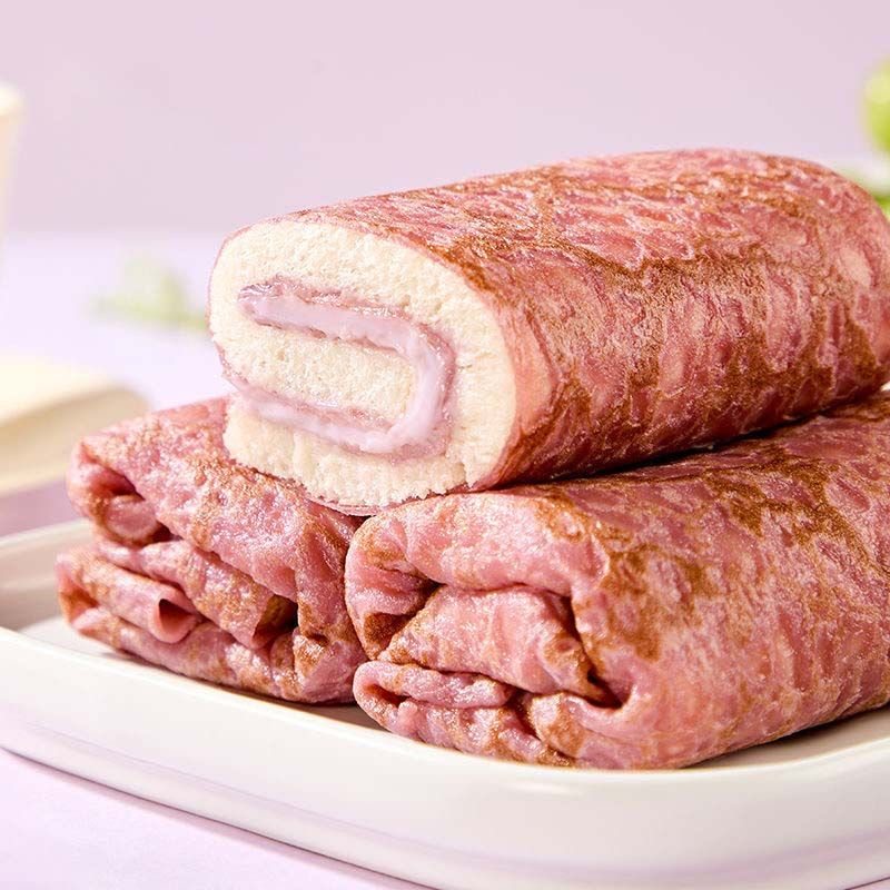 爆浆巧克力蛋皮吐司芋泥夹心面包卷饱腹早餐小面包速食零食整箱,淘宝优惠券,粉丝福利购,淘宝优惠卷