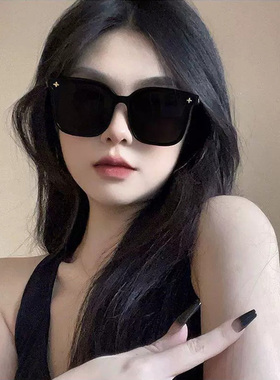 GM墨镜2024新款女大框显瘦开车防紫外线遮阳高清潮百搭偏光太阳镜