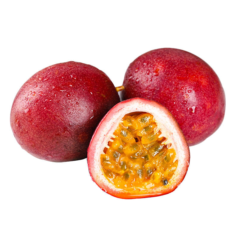 云南百香果5斤大果紫皮原浆果酱 中鲜生百香果