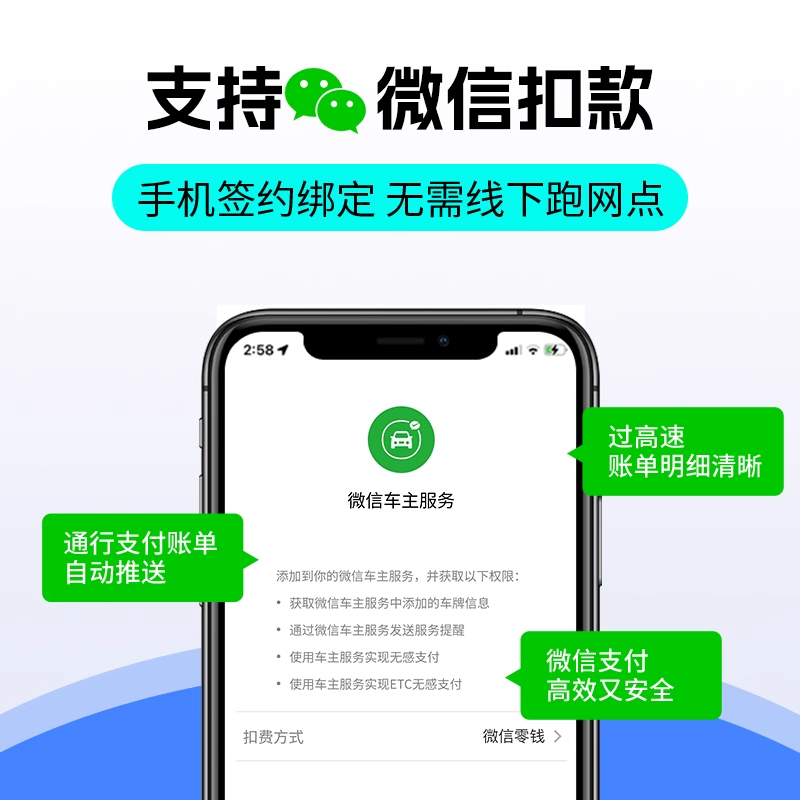 Etc. Nationally available free 15% off new card-free etc. Nationally available WeChat ETC smart car etc. equipment