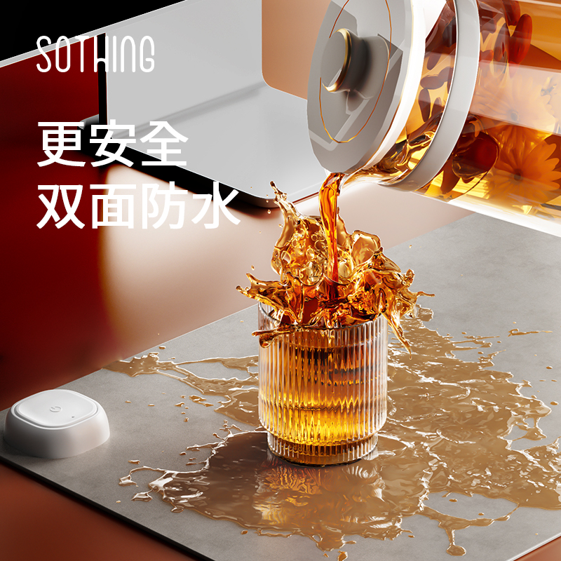 向物加热鼠标垫超大发热桌垫办公室桌面暖手暖桌垫学生电热垫冬天 - 图0