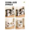 Retractable bookshelf Simple household children's desk storage free combination corner hole board desk desktop storage rack
