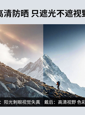 李现同款登山护目镜变色日夜两用