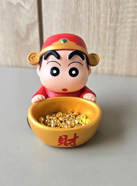 蜡笔小新摆件居家装饰品