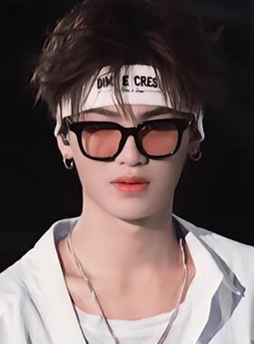 新款香港GM太阳镜墨镜男女大脸王一博同款开车韩版高级感大V品牌