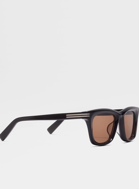 ZEGNA杰尼亚黑色太阳镜