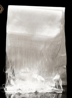 阿嘻哈达藏族特色阿喜纯白色吉祥哈达民族风小号1.7mX19.5cm