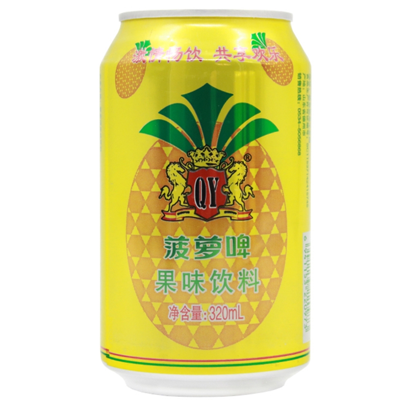 菠萝啤320ml*24罐装整箱碳酸饮料童年果味汽水夏季饮品包邮促销 - 图2