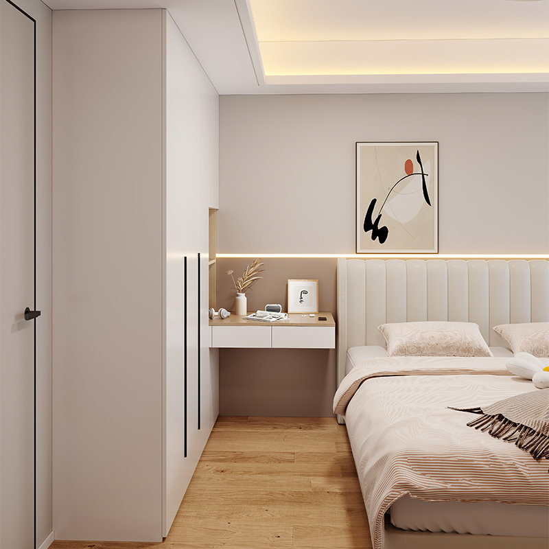 实木转角衣柜书桌一体家具套装组合带悬浮梳妆台儿童学习电脑桌,淘宝优惠券,粉丝福利购,淘宝优惠卷