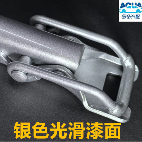 适配五菱小卡不锈钢弹簧把手 荣光单/双排小卡货车栏板扣手门把手 - 图1