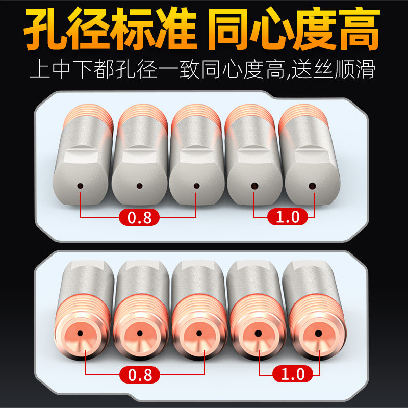 欧式15AK涂层导电嘴二保焊导电嘴二氧化碳气体保护焊枪焊机配件,淘宝优惠券,粉丝福利购,淘宝优惠卷