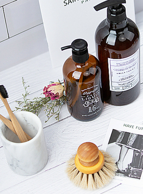北欧ins风伊索卫浴柜分装瓶摆件