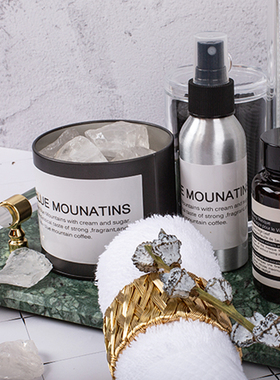 卫生间托盘北欧摆件轻奢软装饰品