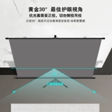 Трубка для домашнего использования, проектор, металлический экран для спальни, 100 дюймов