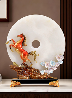 【马年送礼】马到成功平安扣摆件