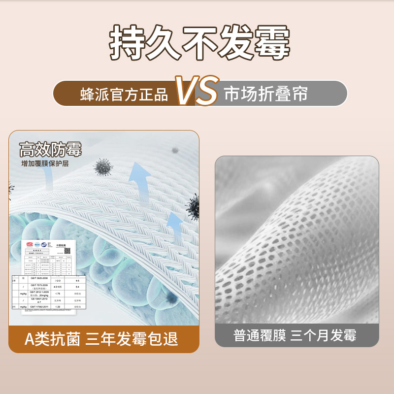 磁吸折叠浴帘子浴室免打孔隐形防水布洗澡淋浴卫生间隔断干湿分离 - 图2