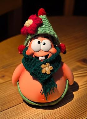 好朋友派大星手办卡通可爱玩偶玩具傻笑光屁股潮玩礼物桌面摆件