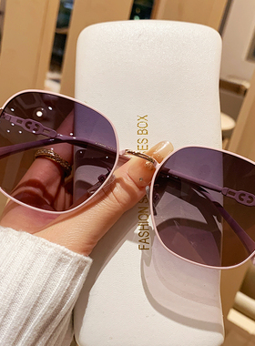 偏光大框防紫外线显脸小墨镜女