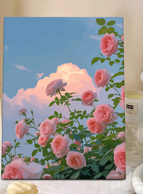 【花团锦簇】手工涂色画治愈解压