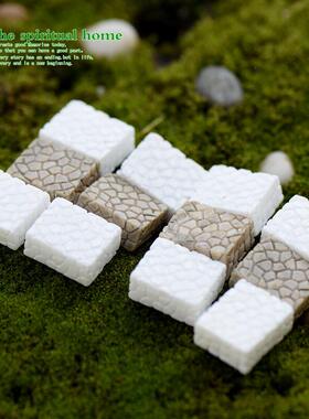 新款苔藓微景观摆件创意树脂摆