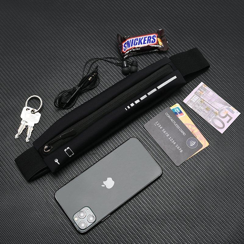 运动腰包跑步手机包袋男女贴身户外装备防水隐形超薄迷你小腰带包,淘宝优惠券,粉丝福利购,淘宝优惠卷