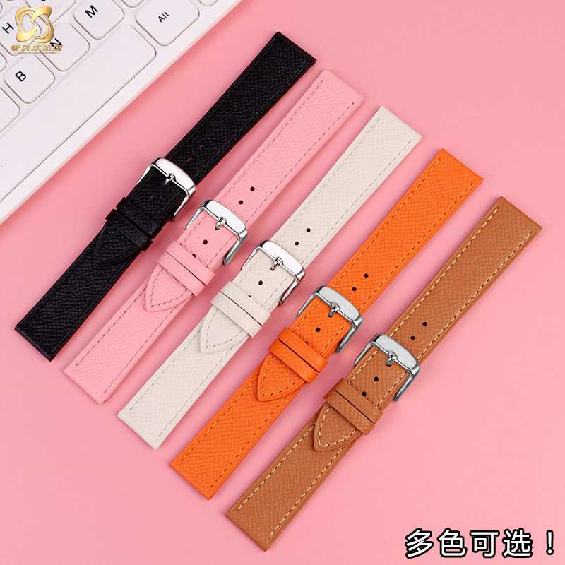 适配斯沃琪联名手表带真皮情侣表带 奢鸥配件