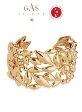 【法国进口】GASBIJOUX珈思艺术家系列金属镂空手镯轻奢首饰女