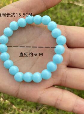 儿童彩色珠手链女童可爱糖果色手串塑料珠串珠彩珠手环