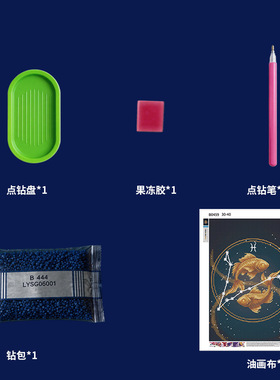 夜光钻石画十二星座2026新款DIY满钻新款厂家直销热卖款跨境出口