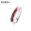 KOOKISS Love Sparkling Diamond Couple Ring