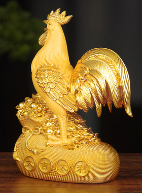 大吉大利金鸡摆件公鸡吉祥物