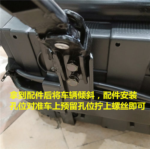 雅迪电动电瓶车酷J尚米米达小王子小叮当加装侧支架 边撑 单脚架 - 图3