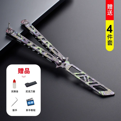 [Необрезной] Периферийный нож-бабочка Delta Action Периферийный складной нож csgo для начинающих, Детская игрушка