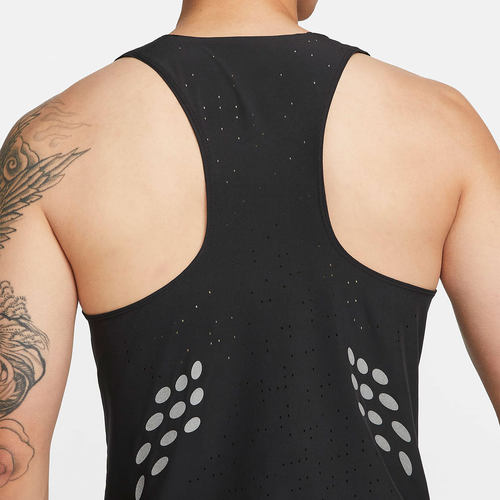 Nike/耐克正品夏季训练跑步透气男子运动圆领背心DM4776-010 - 图2