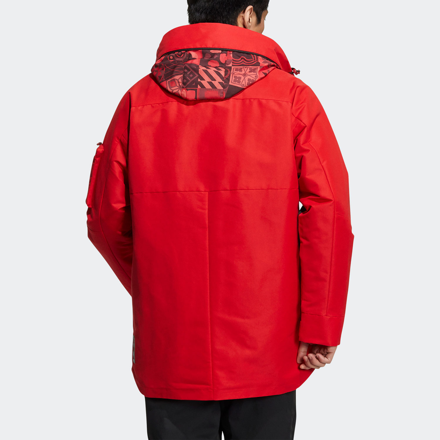 Adidas/阿迪达斯正品CNY新年款男子运动保暖茄克外套HC0276 - 图1