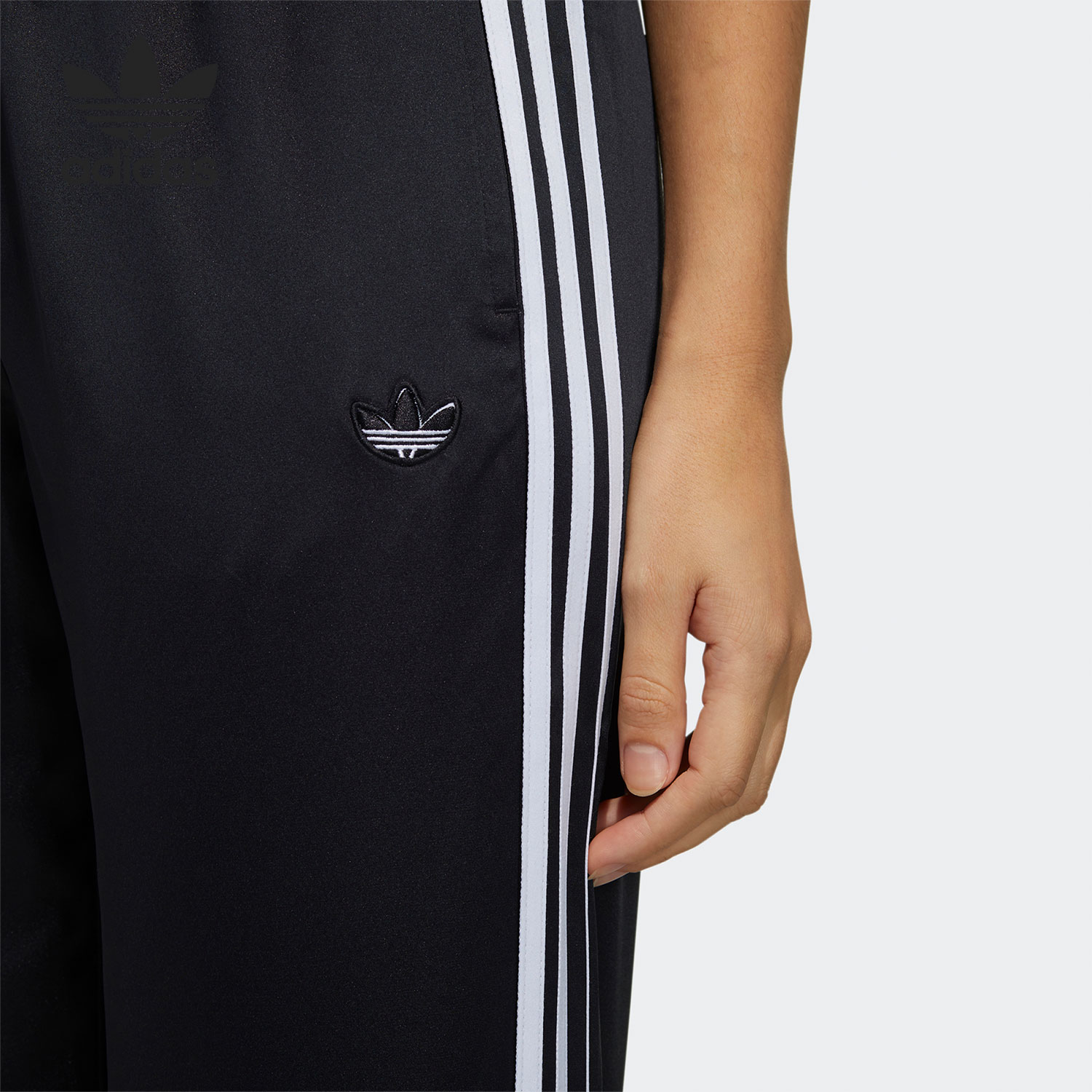 Adidas/阿迪达斯正品三叶草春季女子时尚运动长裤 H39046-图2