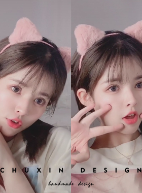 发箍迪斯尼猫耳朵防滑可爱少女