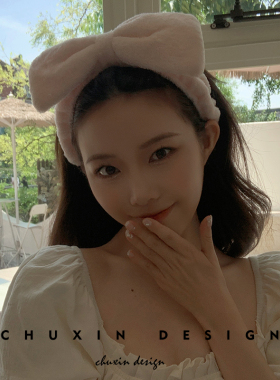 初心cx发带日韩甜美蝴蝶结发箍