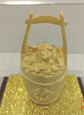 摆件电视柜玄关绒沙金