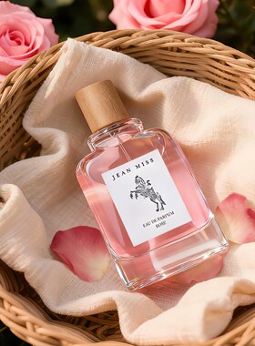 正品JEAN MISS玫瑰绮梦香水女士持久淡香绿意玫瑰香小众香水100ml